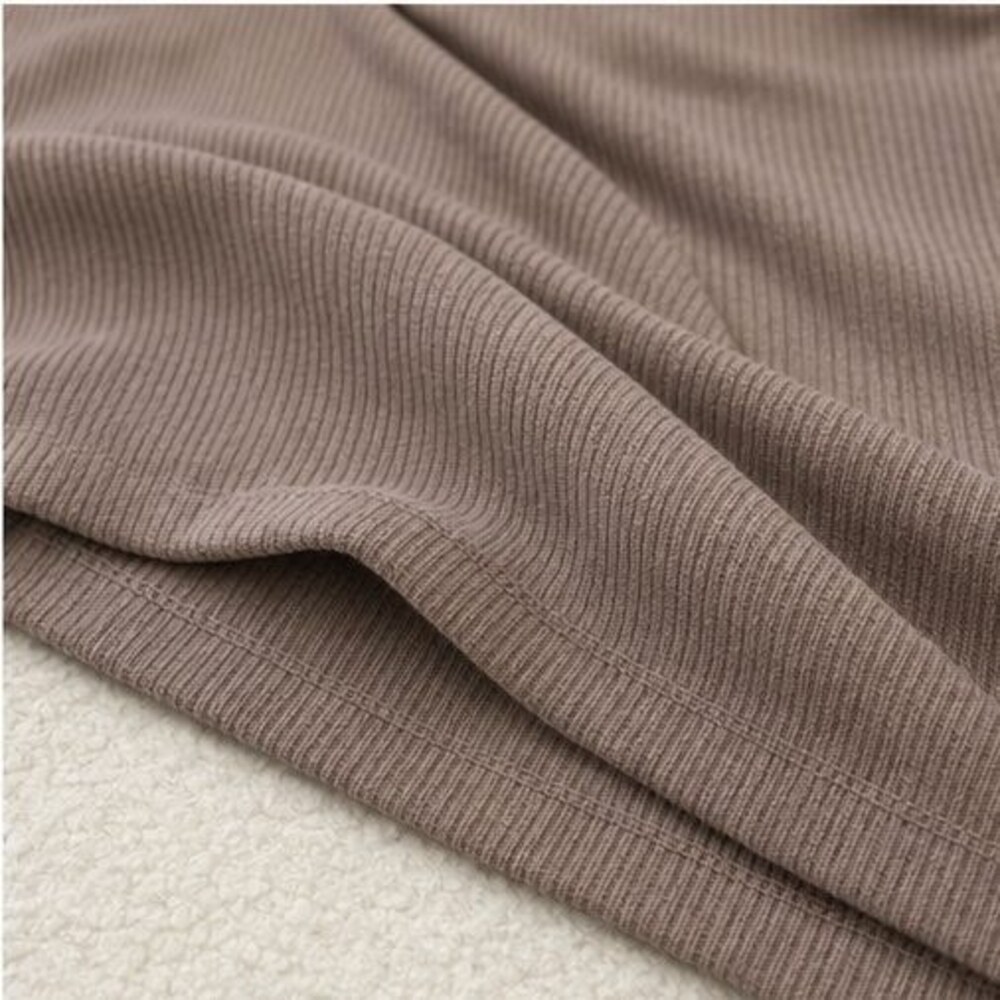 Taupe Wrap Blouse - Picture 6 of 6